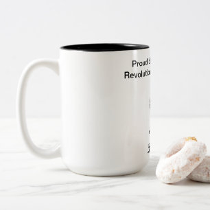 Mug à café à deux tons casquette vétéran de la gue
