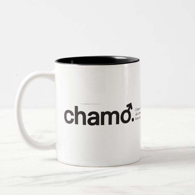 Mug à café à deux tons chamo (Gauche)
