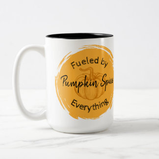 Mug à café à deux tons épices citrouille