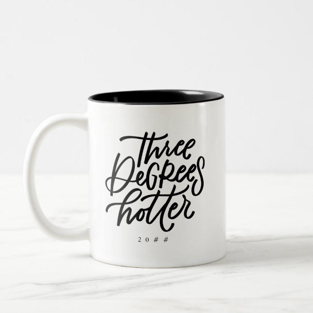 Mug à café à deux tons trois degrés Hotter (Gauche)