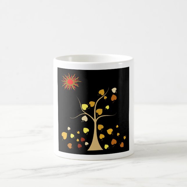 Mug à café Arbre d'amour (Centre)