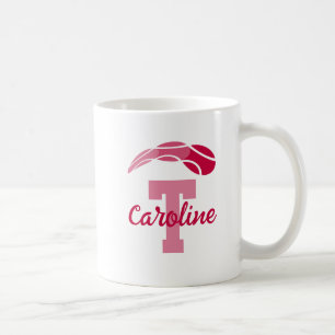 Mug à café avec monogramme personnalisé pour joueu