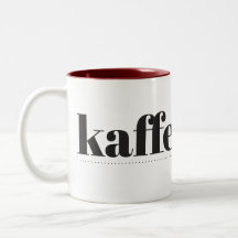 Mug à café bicolore Kaffesugen