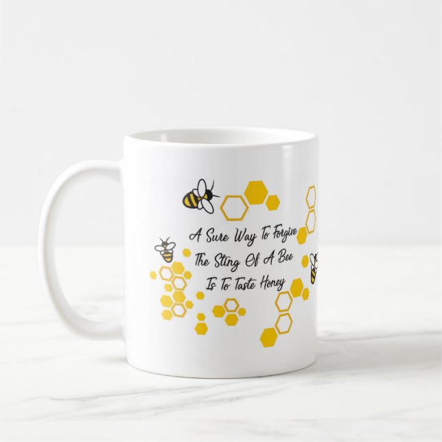 Mug à café d'abeilles (Gauche)