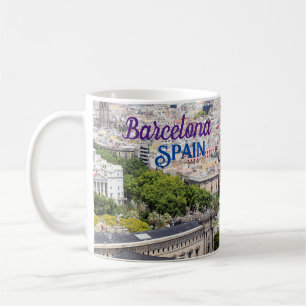 Mug à café de Barcelone Espagne