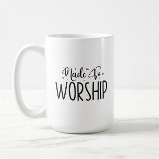 Mug à café de la foi chrétienne
