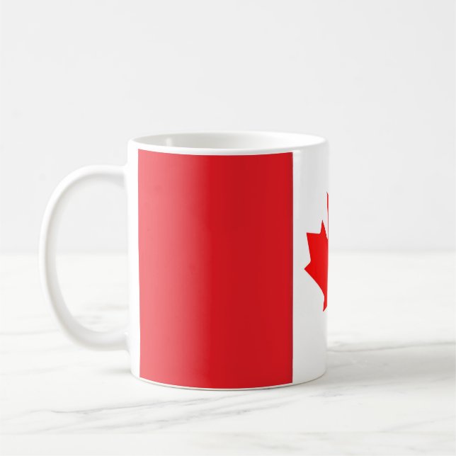 Mug à café Drapeau Canada (Gauche)