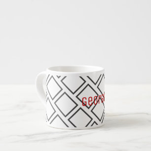 Mug à café expresso personnalisé avec votre nom
