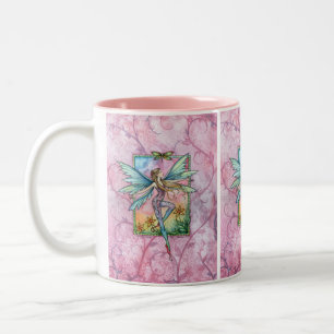 Mug à café fée de printemps par Molly Harrison