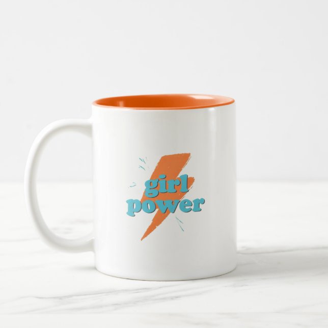 Mug à café Girl Power - Bold & Inspirational (Gauche)