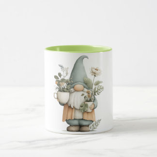 Mug à café Gnome Fleur