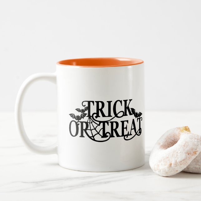 Mug à café Halloween (Avec donut)