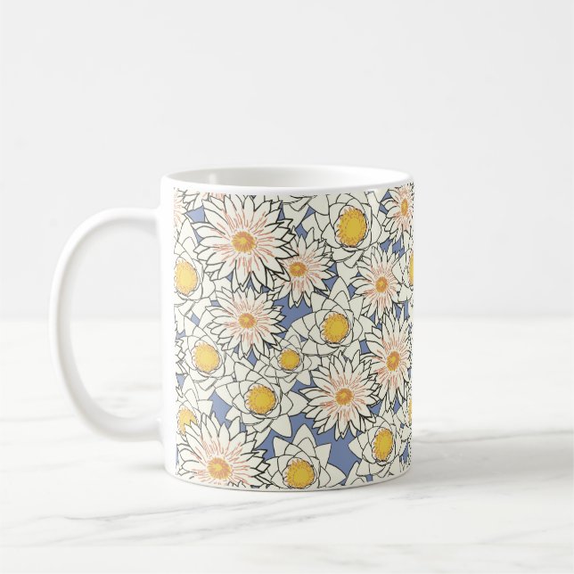 mug à café nénuphar (Gauche)