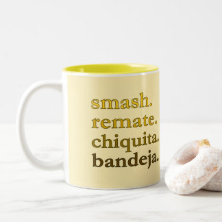 Mug à café Padel - Personnaliser les mots Vibes Ja