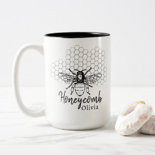 Mug à café peigne sur mesure