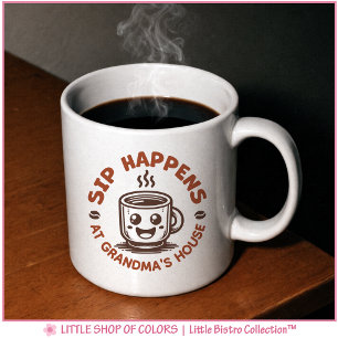 Mug à café personnalisable pour grand-mère