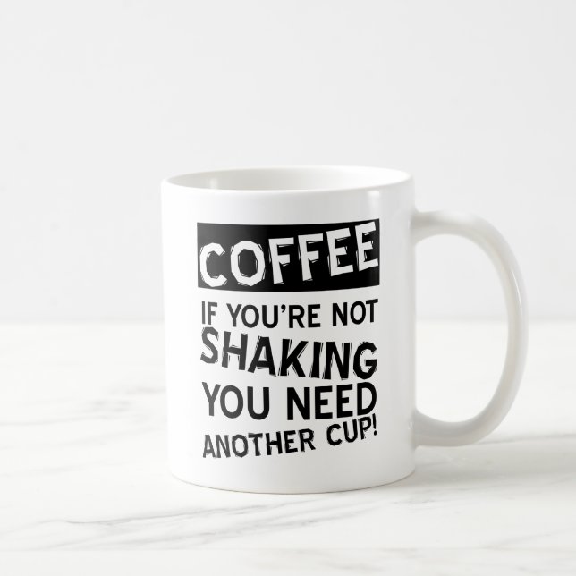 Mug à café qui secoue drôlement (Droite)