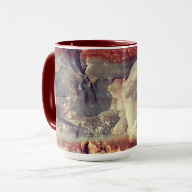 Mug à café Qutz Rock personnalisé (Devant gauche)