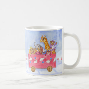 Mug à café Train de Noël