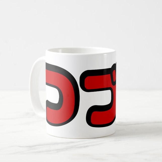 Mug À Continuer つ づ く japonais Katakana (Devant gauche)