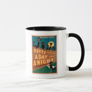 Mug "A Day and a Night" Chats et Chiens Musique