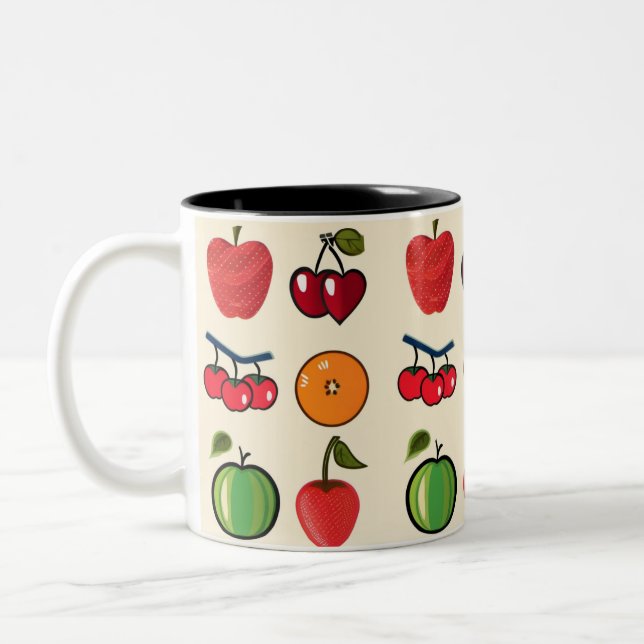 Mug à deux tons, 11 oz (Gauche)