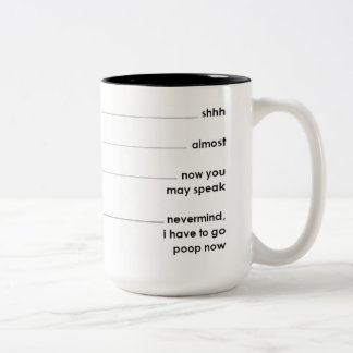 Mug à deux tons, 15 oz
