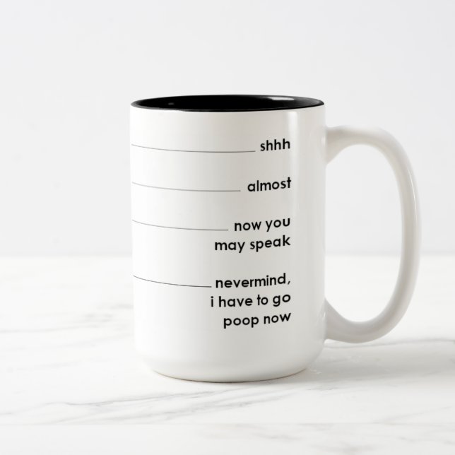 Mug à deux tons, 15 oz (Droit)