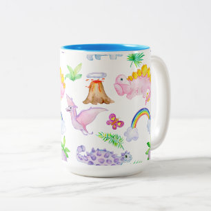 Mug à deux tons, 15 oz