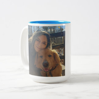 Mug à deux tons, 15 oz