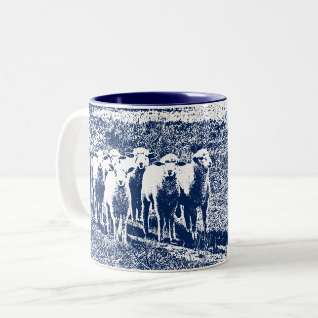 Mug à deux tons, 325 ml (Devant gauche)
