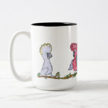 Mug à deux tons, 444 ml - Cockatoo & Galah