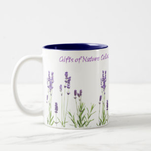 Mug à deux tons de lavande