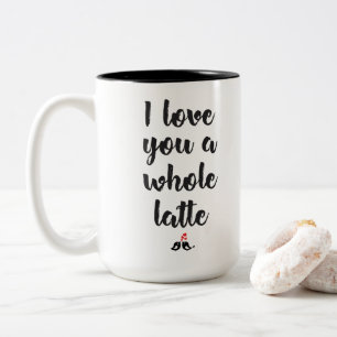 Mug à deux tons noir 15 oz
