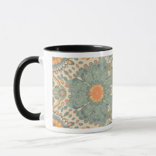 Mug à Doodle Zen - Conception de Mandala Abstraite