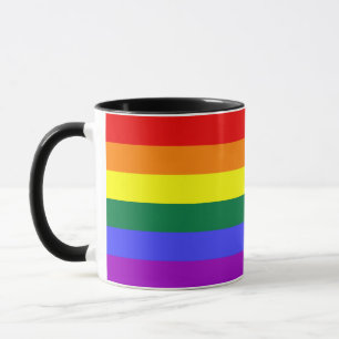 Mug à drapeau Rainbow Pride