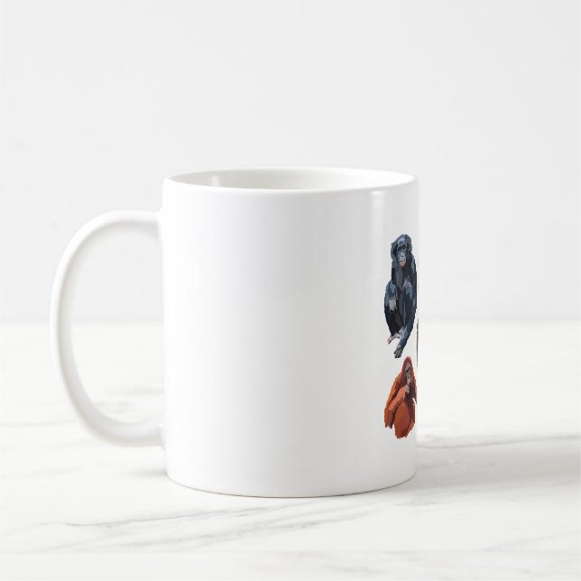 Mug A est pour Ape (Gauche)