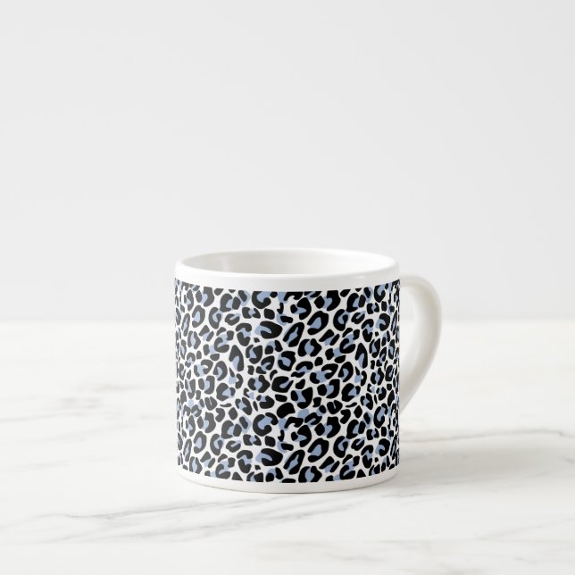 Mug à expresso imprimé léopard (Devant droit)
