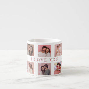 Mug à expresso personnalisé pour la Saint-Valentin