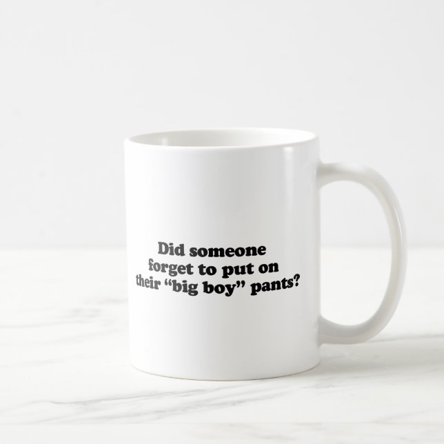 Mug A fait quelqu'un oublient de mettre dessus leur (Droite)