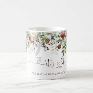 Mug À feuillage persistant bébé il fait froid dehors t