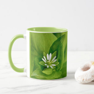 Mug à fleurs de poulet