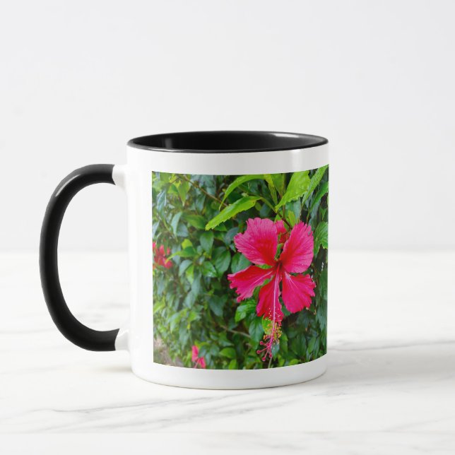 Mug à fleurs tropicales (Gauche)
