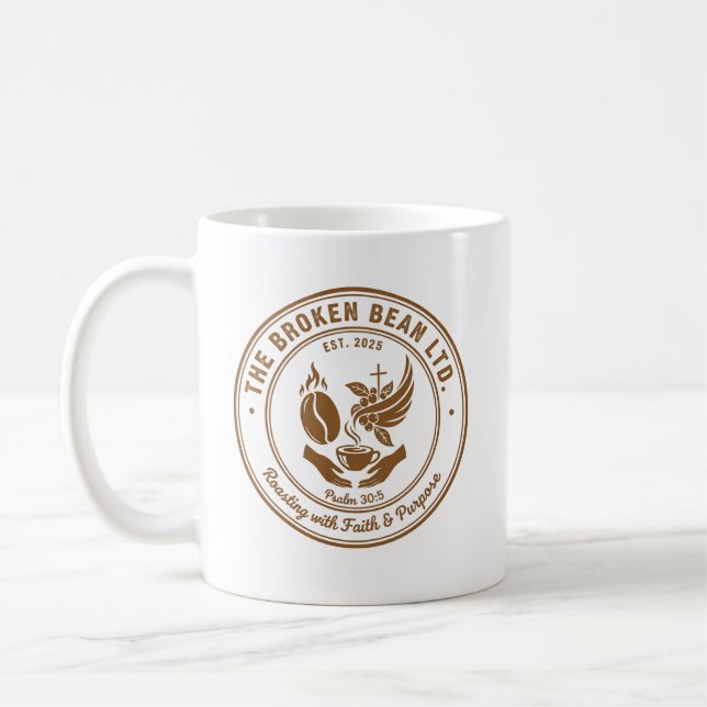 Mug à la marque TBB (Gauche)