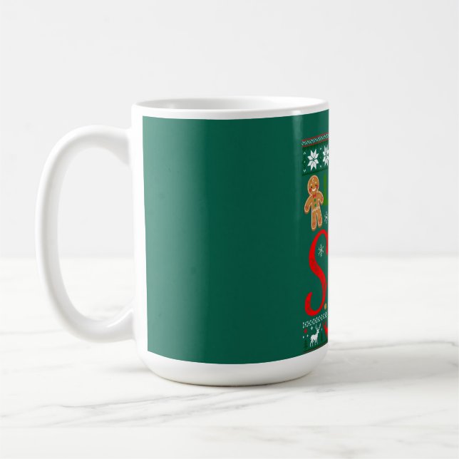 Mug A L'Air D'Un Snack Drôle Cookie De Noël Vilain (Gauche)