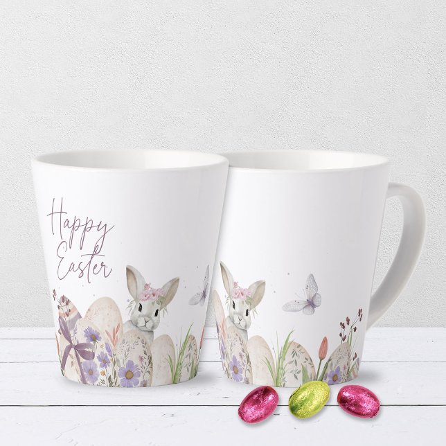 Mug à latte Joyeuses Pâques (12 oz Easter Latte Mug)