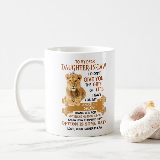Mug À ma belle-fille (Avec donut)