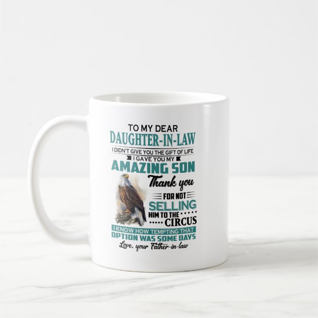 Mug À Ma Fille En Droit Chemise (Gauche)