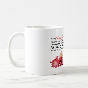 Mug A ma fille/ Je t'aime maman.