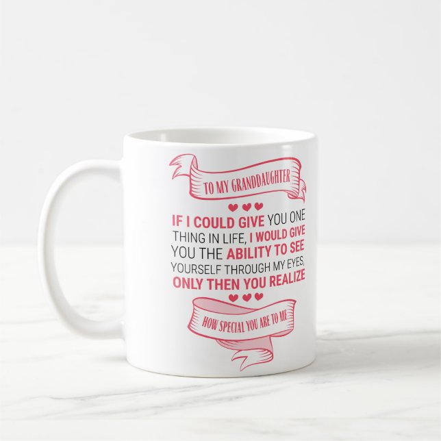 Mug À ma petite-fille (Gauche)